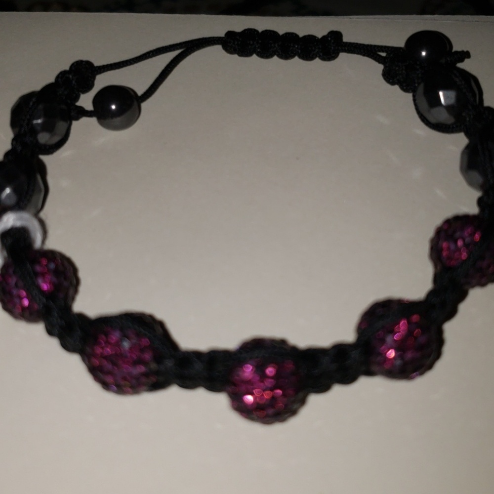 Shambala crystal bracelet